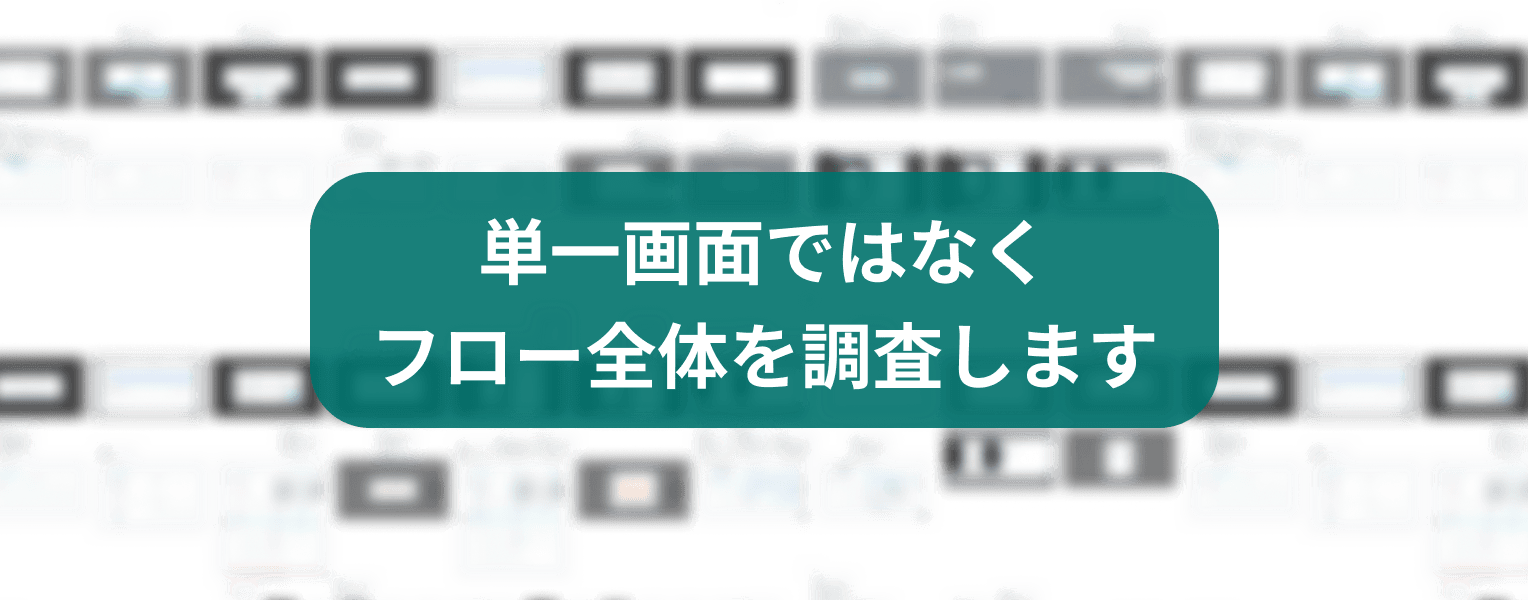 ユーザーの動きを再現、問題点の洗い出し